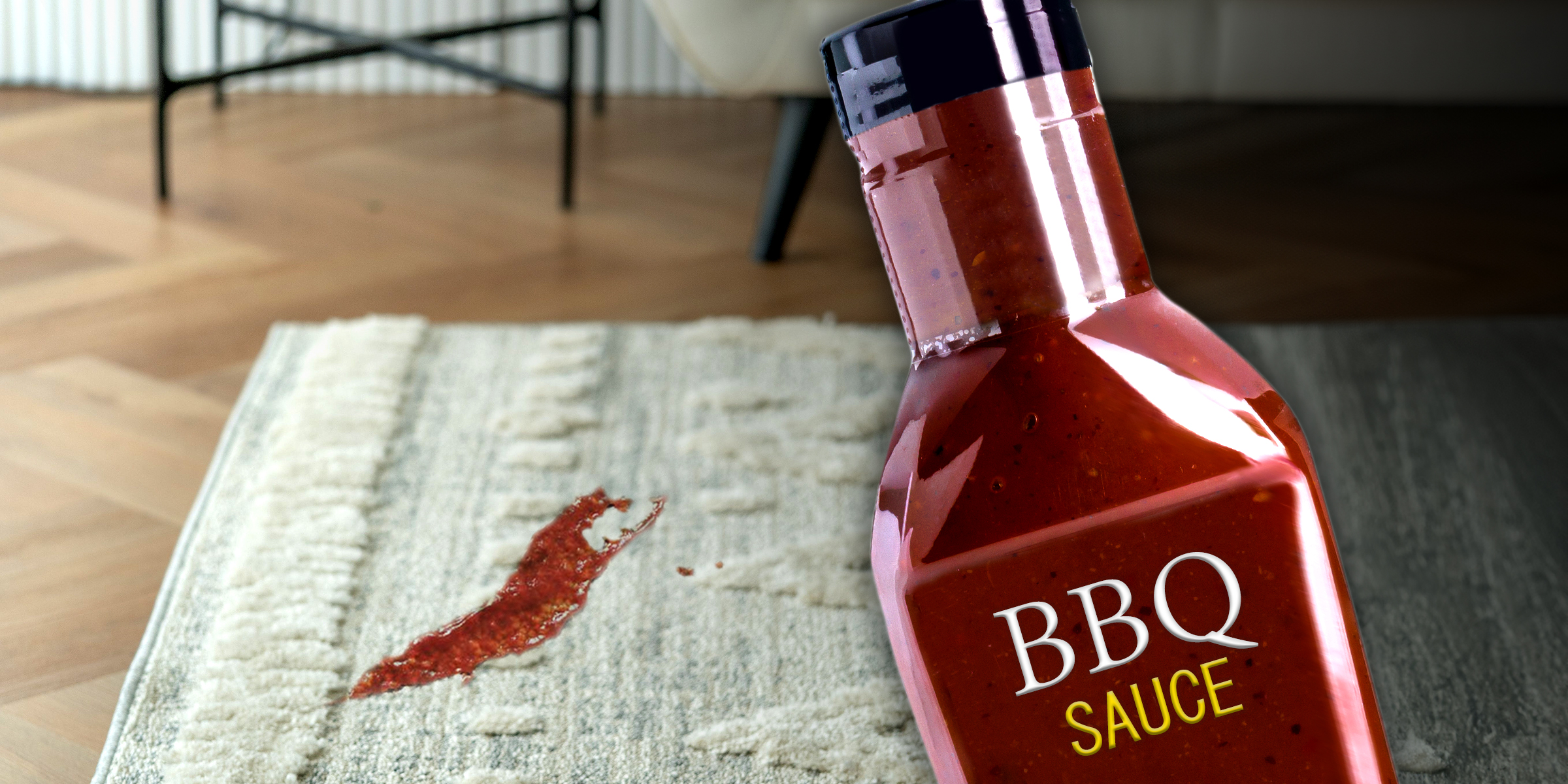 Carpet with a BBQ sauce stain | Source: Source: Pexels/Atul Mohan | Shutterstock