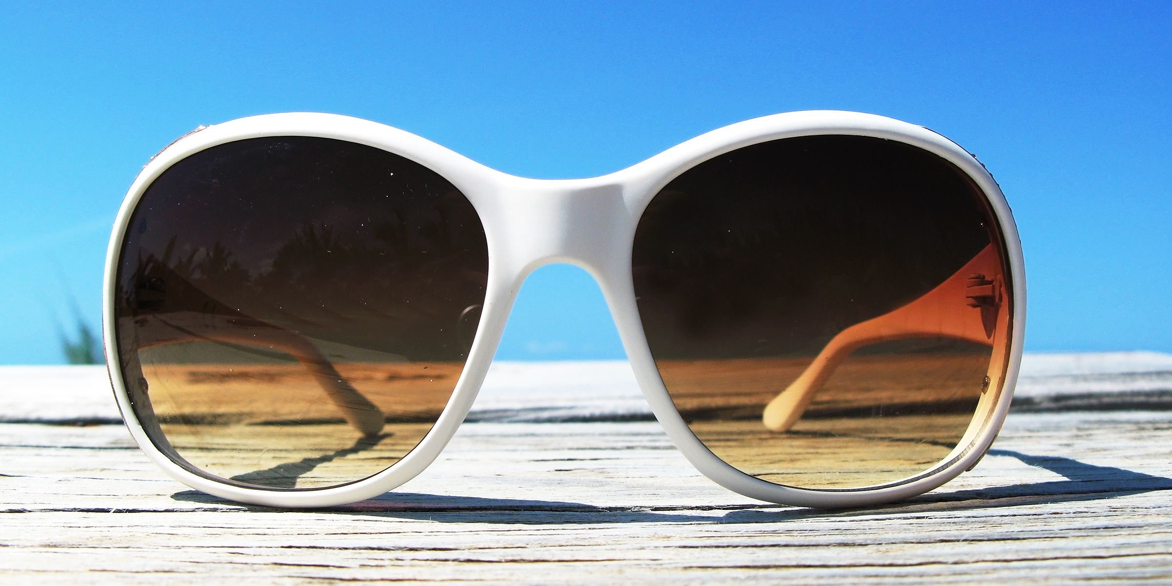 A close-up shot of sunglasses | Source: Shutterstock