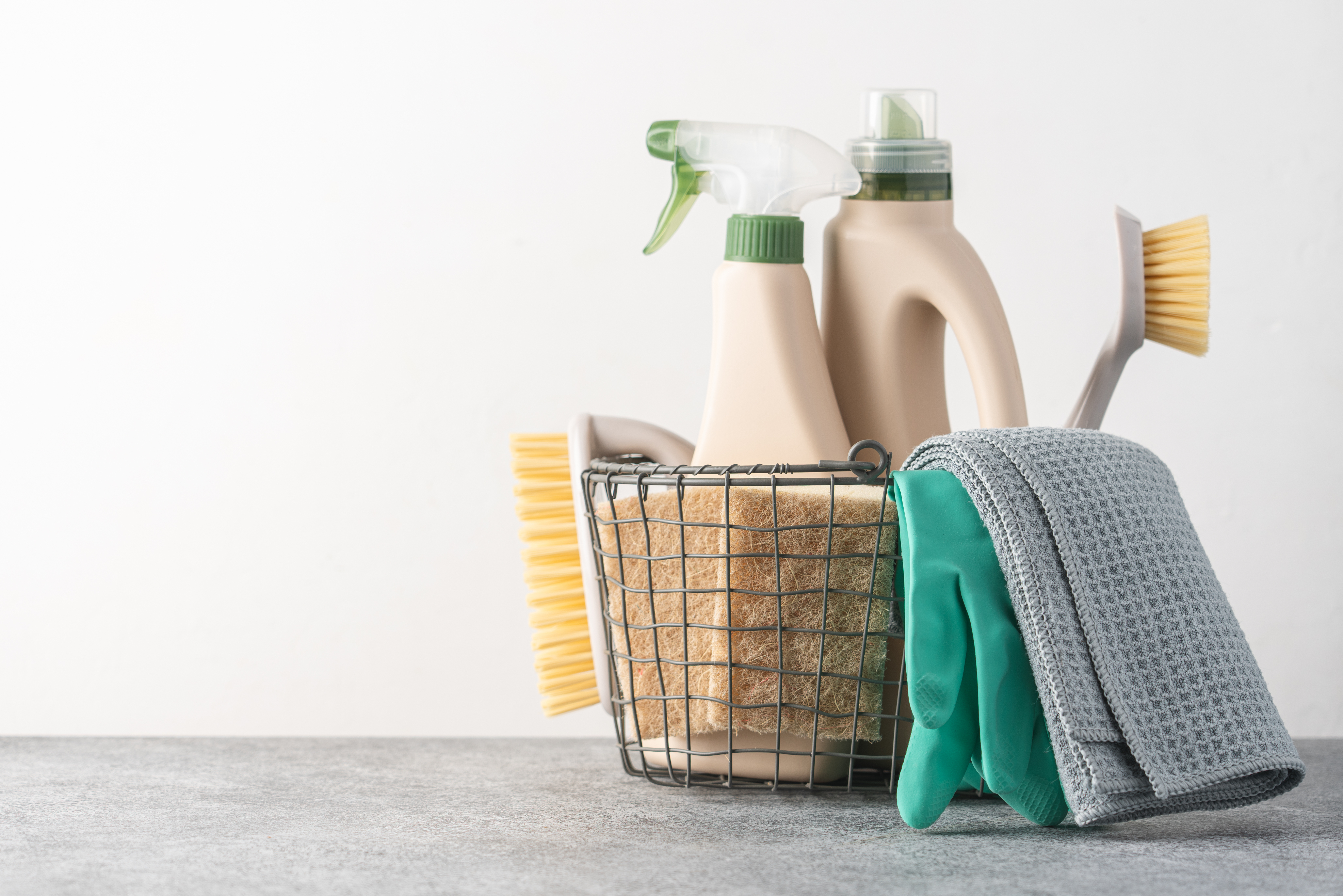 Cleaning supplies | Source: Shutterstock