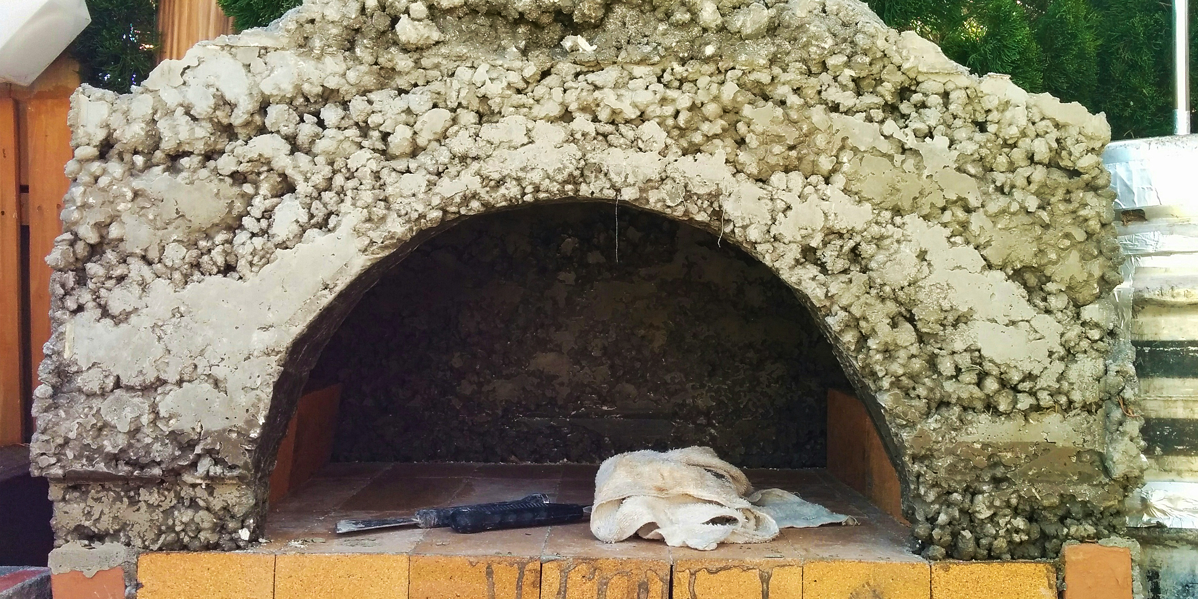 A DIY pizza oven | Source: Getty Images