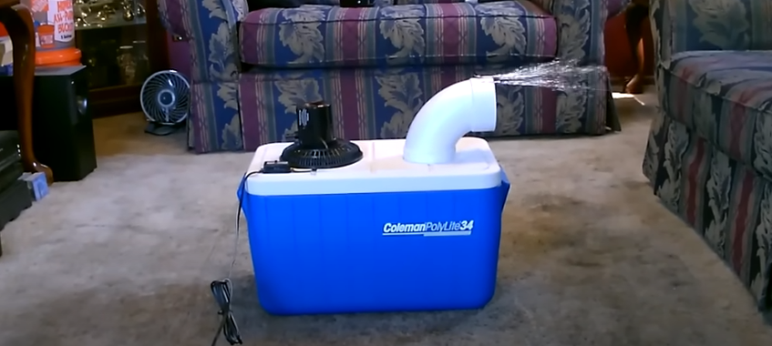 A complete DIY tent air conditioner | Source: YouTube/@desertsun02