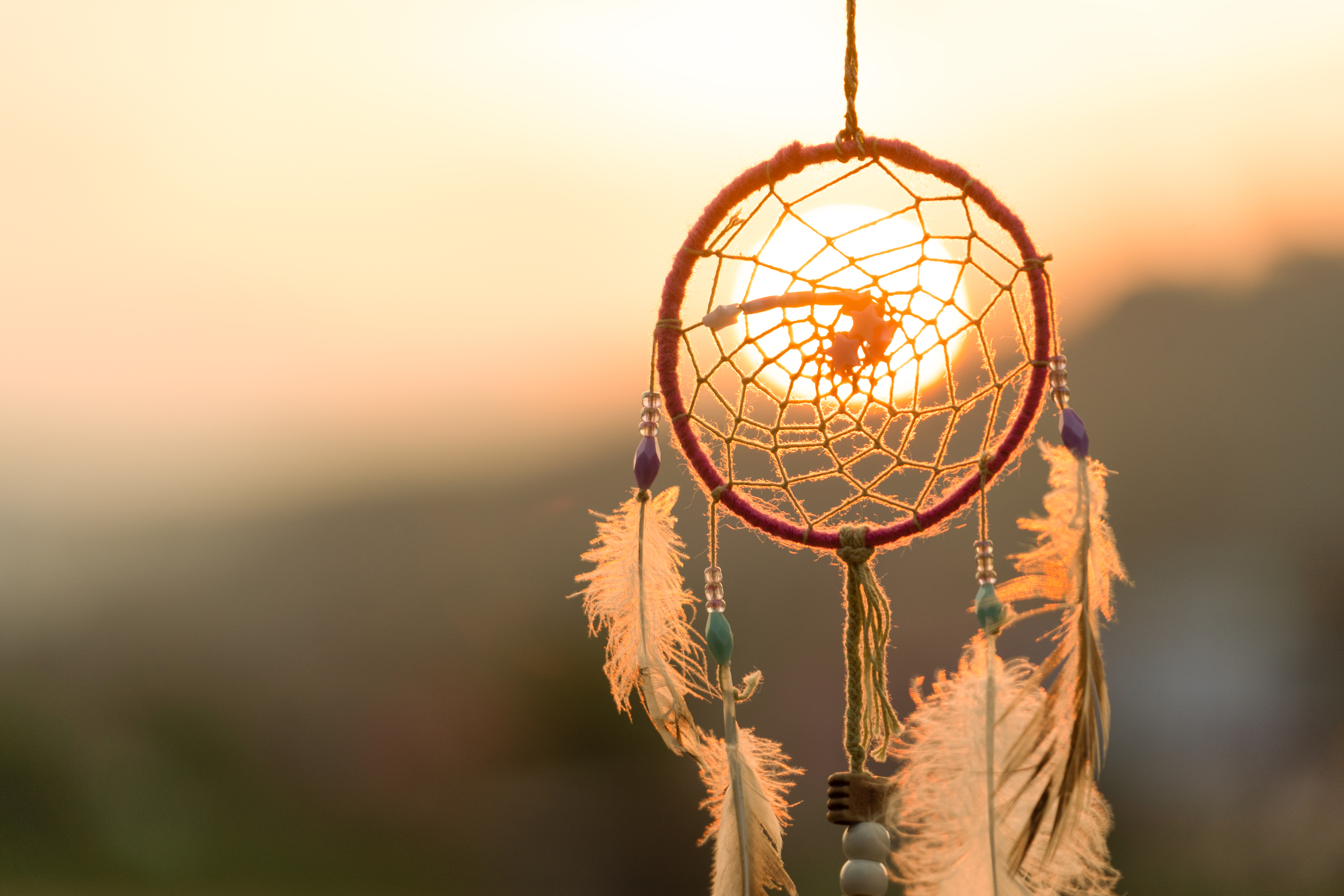 A dreamcatcher in the sun | Source: Getty Images