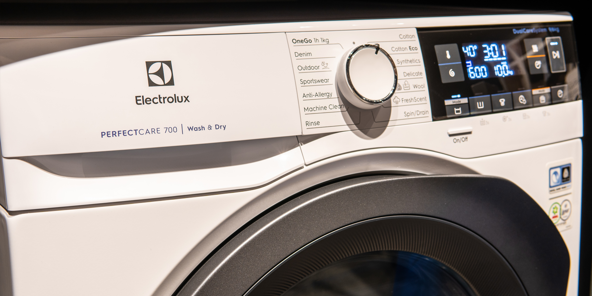 An Electrolux washing machine | Source: Shutterstock
