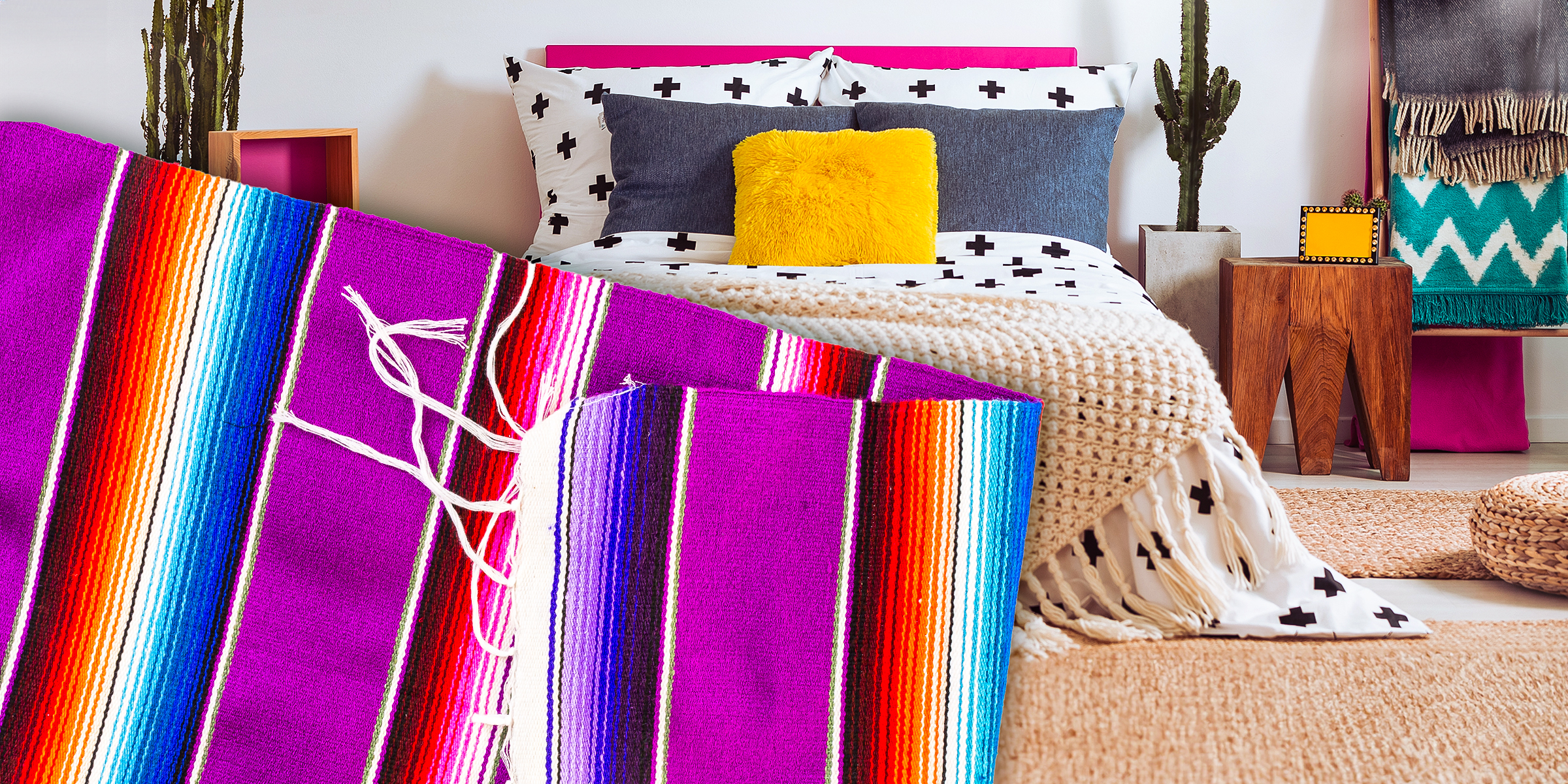 A Mexican blanket | Source: Shutterstock